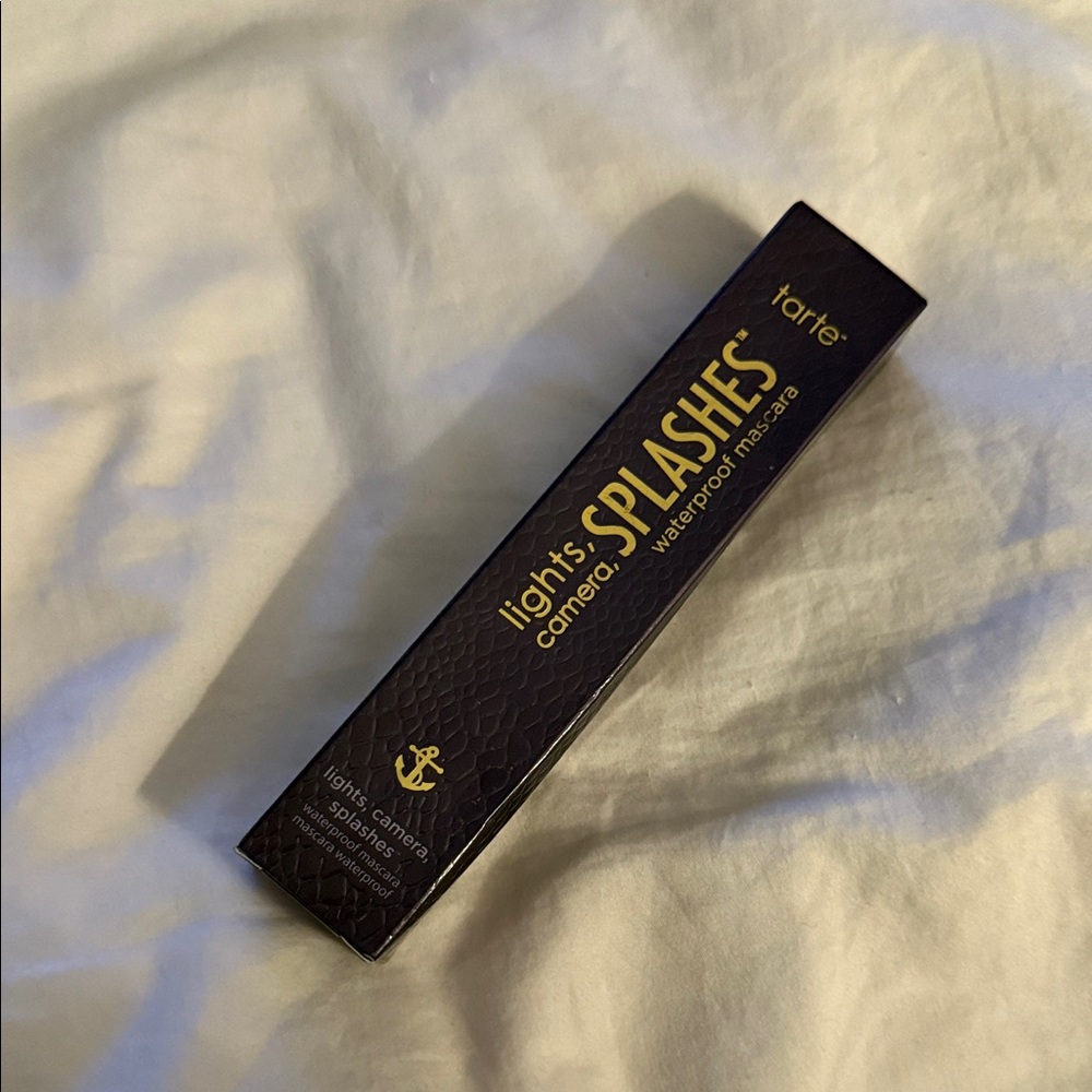 Tarte Lights Camera Splashes Waterproof Black Mascara - Picture 2 of 4
